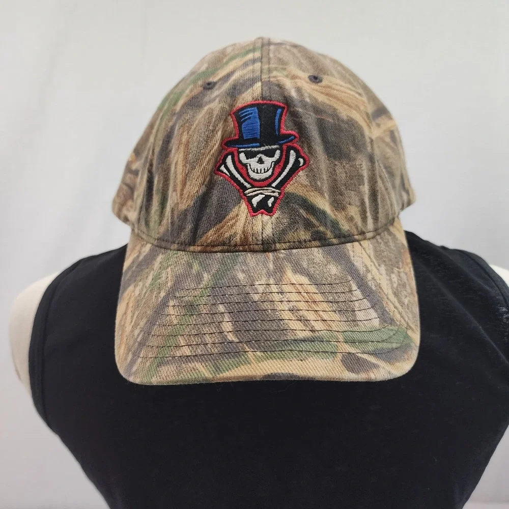 Camo Hat Voodoo Hunters Advantage Series Skull Top Hat Flexfit